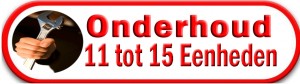 onderhoud 11 tot 15 eenheden