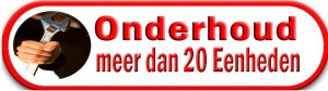 onderhoud meer dan 20 eenheden